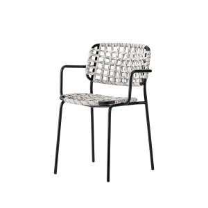 Sedia YO! Rope con braccioli